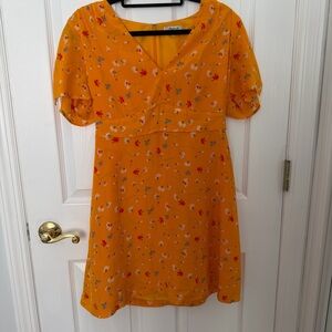 Madewell 100% silk dress size 6